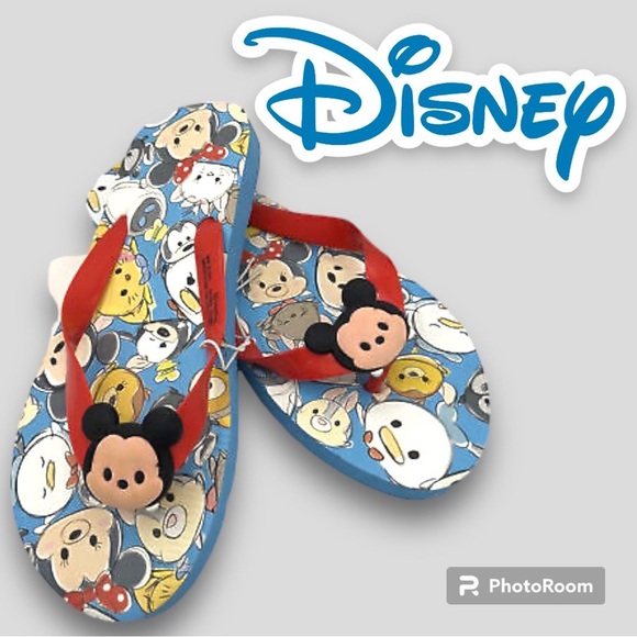 Disney Shoes - Disney Mickey Tsum Tsum Flip-flops US size 7/8